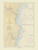 Manitowoc and Sheboygan 1954 Lake Michigan Harbor Chart Reprint Great Lakes 7 - 735
