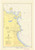 Marquette and Presque Isle Harbors 1964 Lake Superior Harbor Chart Reprint Great Lakes 9 - 935