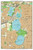 Calhoun Lake, Harriet Lake, and Lake of the Isles 1967 - Custom USGS Old Topo Map - Minnesota - Minneapolis Area