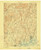 Stamford, New York - Connecticut 1899 (1915) USGS Old Topo Map 15x15 Quad