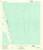 North of Port Isabel, Texas 1955 (1957) USGS Old Topo Map Reprint 15x15 TX Quad 115261