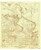 Tascotal Mesa, Texas 1944 () USGS Old Topo Map Reprint 15x15 TX Quad 121824