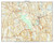 Pachaug Pond 1953 - Custom USGS Old Topo Map - Connecticut