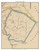 Puryear's Georgia 1898 Old Town Map Custom Print - Clarke Co.
