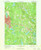 Gardner, Massachusetts 1970 (1972) USGS Old Topo Map Reprint 7x7 MA Quad 350153