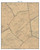 Hope, New Jersey 1852 Old Town Map Custom Print - Warren Co.