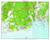 Old Lyme Seacoast - Point O' Woods - White Sands Beach - Rocky Neck - 7x7 Coast 18 1958 - Custom USGS Old Topo Map - Connecticut