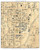 Church Street - Burlington 1853 Presdee & Edwards - Old Map Custom Print - Vermont Towns Other