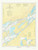 Whiskey Island to Bartlett Point 1973 St Lawrence River Nautical Chart Reprint 16 Great Lakes