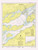 Bartlett Point to Cape Vincent 1975 St Lawrence River Nautical Chart Reprint 17 Great Lakes