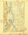 Ticonderoga, New York 1896 () USGS Old Topo Map Reprint 15x15 VT Quad 144321