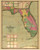 Florida 1829 Searcy - Old State Map Reprint