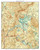 Squam Lake Area 1927 - Custom USGS Old Topo Map - New Hampshire