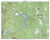 Gregg Lake 1987 - Custom USGS Old Topo Map - New Hampshire - South West