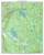 Akers Pond 1995 - Custom USGS Old Topo Map - New Hampshire - Umbagog Area