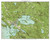 Lake Wentworth and Wolfeboro 1958 - Custom USGS Old Topo Map - New Hampshire