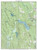 Lake Winnepocket 2000 - Custom USGS Old Topo Map - New Hampshire - Frank-Henn