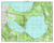 Glen Lake 1990 - Custom USGS Old Topo Map - Michigan 2