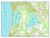 Herring Lakes 1983 - Custom USGS Old Topo Map - Michigan 2