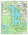 Long Lake 1983 - Custom USGS Old Topo Map - Michigan 2