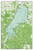 Mullett/Mullet Lake 1957 - Custom USGS Old Topo Map - Michigan 2