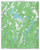 Clary Lake & Dyer Long Pond 1970 - Custom USGS Old Topo Map - Maine - Jefferson-Montville 3