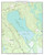 Lovewell Pond 1964 - Custom USGS Old Topo Map - Maine 1 Lovewell Pond 1964 - Custom USGS Old Topo Map - Maine 1