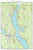Long Lake & Bridgton 2000 - Custom USGS Old Topo Map - Maine 1