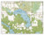 Half Moon Lake 1978 - Custom USGS Old Topo Map - Wisconsin 5