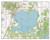 Shell Lake 1982 - Custom USGS Old Topo Map - Wisconsin 5