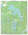 Sissabagama Lakes 1971 - Custom USGS Old Topo Map - Wisconsin 6