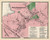 West Brookfield Village, Massachusetts 1870 Old Map Reprint - Worcester Co. Atlas 53