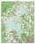 Lake Jackson 1963 - Custom USGS Old Topo Map - Florida Lake Jackson 1963 - Custom USGS Old Topo Map - Florida