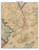 Yarmouth, Maine 1857 Old Town Map Custom Print - Cumberland Co.