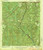 Dyas, Alabama 1944 () USGS Old Topo Map Reprint 15x15 FL Quad 305557