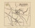 Brandon Village 1876- from the Burgett & Co Vermont State Atlas - Old Map Reprint 24b