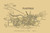 Plainville Village - Farmington Connecticut 1855 Old Town Map Custom Print - Hartford Co.