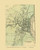 Hartford Village - Hartford Connecticut 1855 Old Town Map Custom Print - Hartford Co.