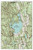Lake Quassapaug 1955 - Custom USGS Old Topo Map - Connecticut