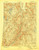 Cornwall, CT 1893 (1898) USGS Old Topo Map Reprint 15x15 CT Quad 330991
