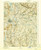 Danbury, CT 1892 (1940) USGS Old Topo Map Reprint 15x15 CT Quad 331011