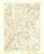 Gilead, Connecticut 1892 (1932) USGS Old Topo Map Reprint 15x15 CT Quad 331030