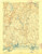 Guilford, CT 1893 (1909) USGS Old Topo Map Reprint 15x15 CT Quad 331043