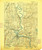 Middletown, CT 1893 (1899) USGS Old Topo Map Reprint 15x15 CT Quad 331069