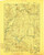 Moosup, CT 1893 (1898) USGS Old Topo Map Reprint 15x15 CT Quad 331079