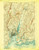 New Haven, CT 1892 (1924) USGS Old Topo Map Reprint 15x15 CT Quad 331095