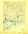Stonington, CT 1893 (1906) USGS Old Topo Map Reprint 15x15 CT Quad 331171