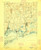 Stonington, CT 1893 (1909) USGS Old Topo Map Reprint 15x15 CT Quad 331172