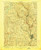 Waterbury, CT 1904 (1908) USGS Old Topo Map Reprint 15x15 CT Quad 331188