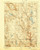 Sandisfield, MA 1897 (1943) USGS Old Topo Map Reprint 15x15 MA Quad 353015